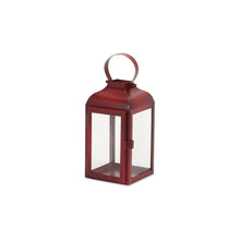Load image into Gallery viewer, Modern Red Metal Lanterns