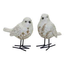 Load image into Gallery viewer, Black & White Bird Figurines