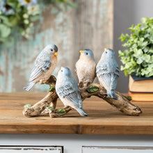 Load image into Gallery viewer, Blue Birds on Branch Figurine