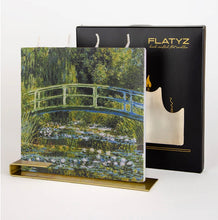 Load image into Gallery viewer, hand decorated 4 wick art candle for home décor