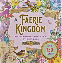 Load image into Gallery viewer, Magical fantasy themed sticker book featuring colorful fairy designs