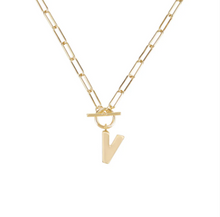 Load image into Gallery viewer, Natalie Wood Designs Initial Necklace – Elegant & Meaningful Jewelry