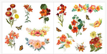 Load image into Gallery viewer, Fall flowers, butterflies Stickers