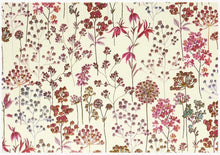 Load image into Gallery viewer, Wildflower note card with embossed floral design and gold foil accents