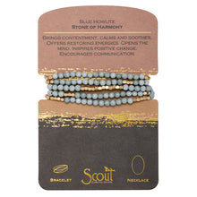 Load image into Gallery viewer, Scout Curated Wears – Stone of Harmony Wrap Bracelet & Necklace