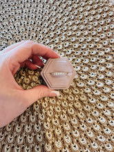 Load image into Gallery viewer, stackable gold wedding band close up
