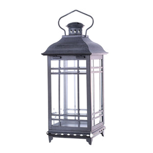 Traditional Grey Metal Lanterns