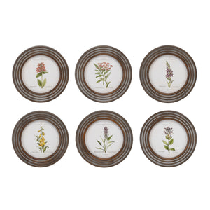 Framed Floral Print Set