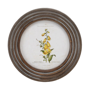 Framed Floral Print Set