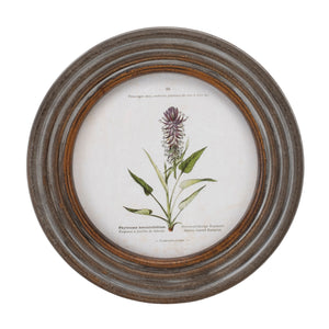 Framed Floral Print Set