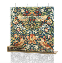 Load image into Gallery viewer, Handmade unscented gift candle inspired by Morris design
