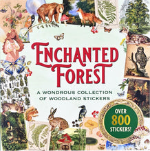 Load image into Gallery viewer, Woodland themed sticker book featuring nature and forest illustrations
