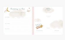 Load image into Gallery viewer, Pages of memory book with prompts
