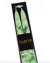 Load image into Gallery viewer, Green painted Flayz taper candles in packaging
