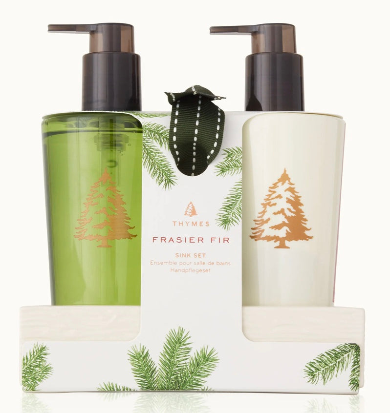 Frasier Fir Sink Set – Hand Wash & Lotion Gift Set