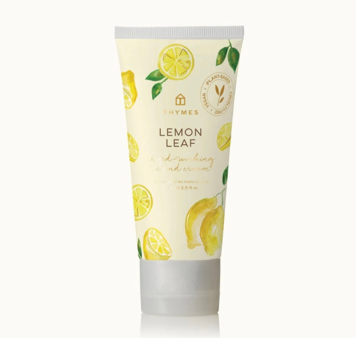 Lemon Leaf Hard-working Hand Cream – Hydrating Shea Butter & Citrus Freshness