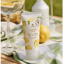 Load image into Gallery viewer, Lemon Leaf Hard-working Hand Cream – Hydrating Shea Butter &amp; Citrus Freshness
