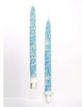 Load image into Gallery viewer, Decorative unscented taper candles inspired by William Morris
