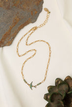 Load image into Gallery viewer, giftable nature inspired necklace for women matte gold
