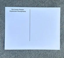 Load image into Gallery viewer, Back of The County Theater in Doylestown Pennsylvania 
