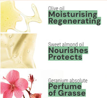 Load image into Gallery viewer, Rose Geranium Hand Cream – Olive &amp; Almond Oil, Vegan
