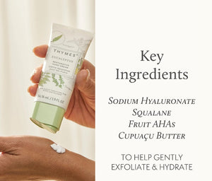 Close-up of Eucalyptus Hand Cream texture on skin