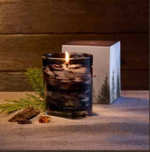 Load image into Gallery viewer, Noir Woods 6.5 oz Poured Candle – Smoky Wood, Evergreen &amp; Amber
