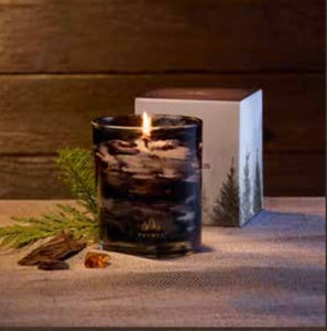 Noir Woods 6.5 oz Poured Candle – Smoky Wood, Evergreen & Amber