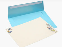 Load image into Gallery viewer, Bird Garden flat correspondence cards and decorative envelopes
