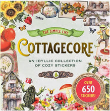 Load image into Gallery viewer, Cottagecore Sticker Book – 650+ Romantic Rustic Sticker
