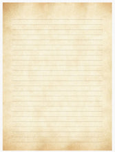 Load image into Gallery viewer, Vintage Parchment Lined Stationery boxed set with envelopes
