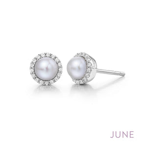 Pearl Earrings, June Birthstone