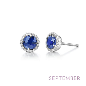 Sapphire Earrings, September Birthstone
