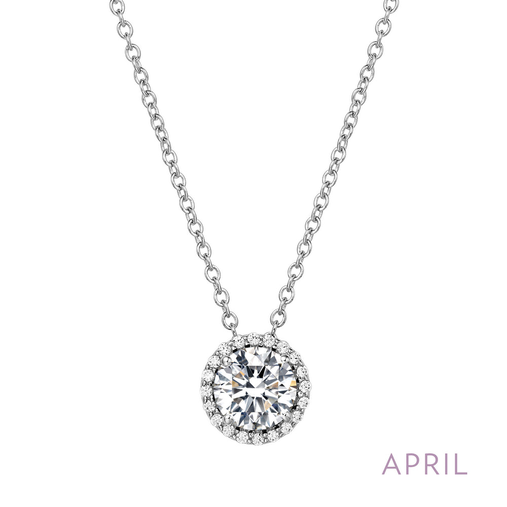 Diamond Necklace, April Birthstone