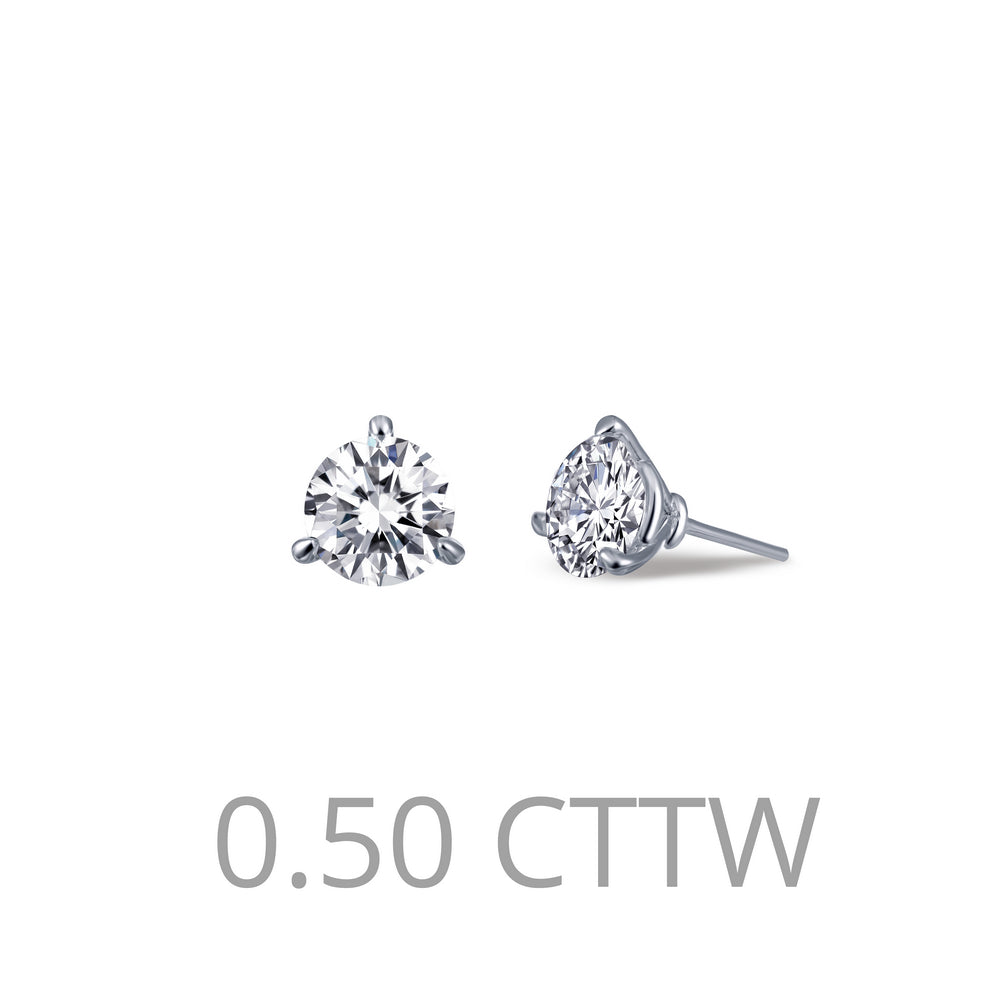 Martini-set stud earrings