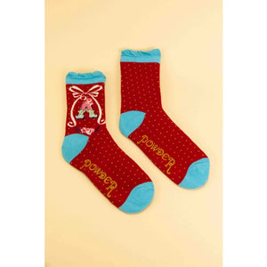 Monogramed Ankle Socks