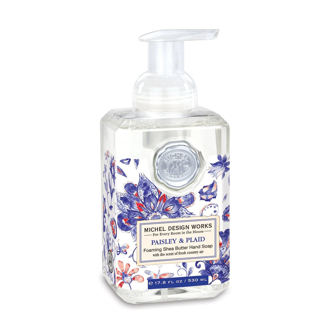 Foaming Hand Soap ~ Paisley and Plaid