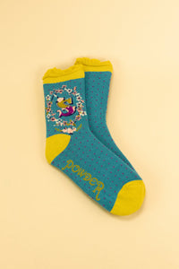 Monogramed Ankle Socks