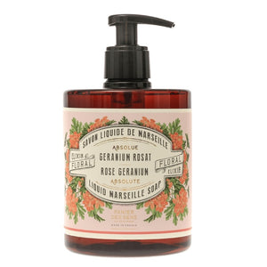 Rose Geranium - Liquid Marseille Soap, 500ML